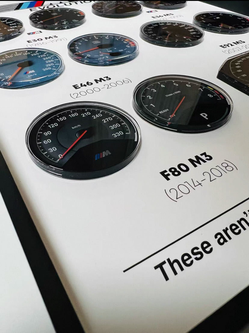 BMW M3 GAUGE EVOLUTION