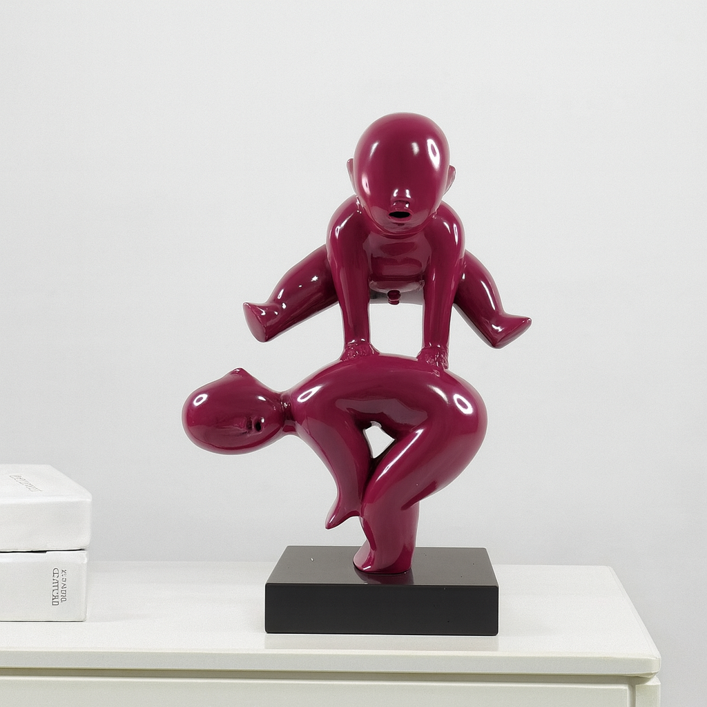 BURGUNDY SCULPTURE