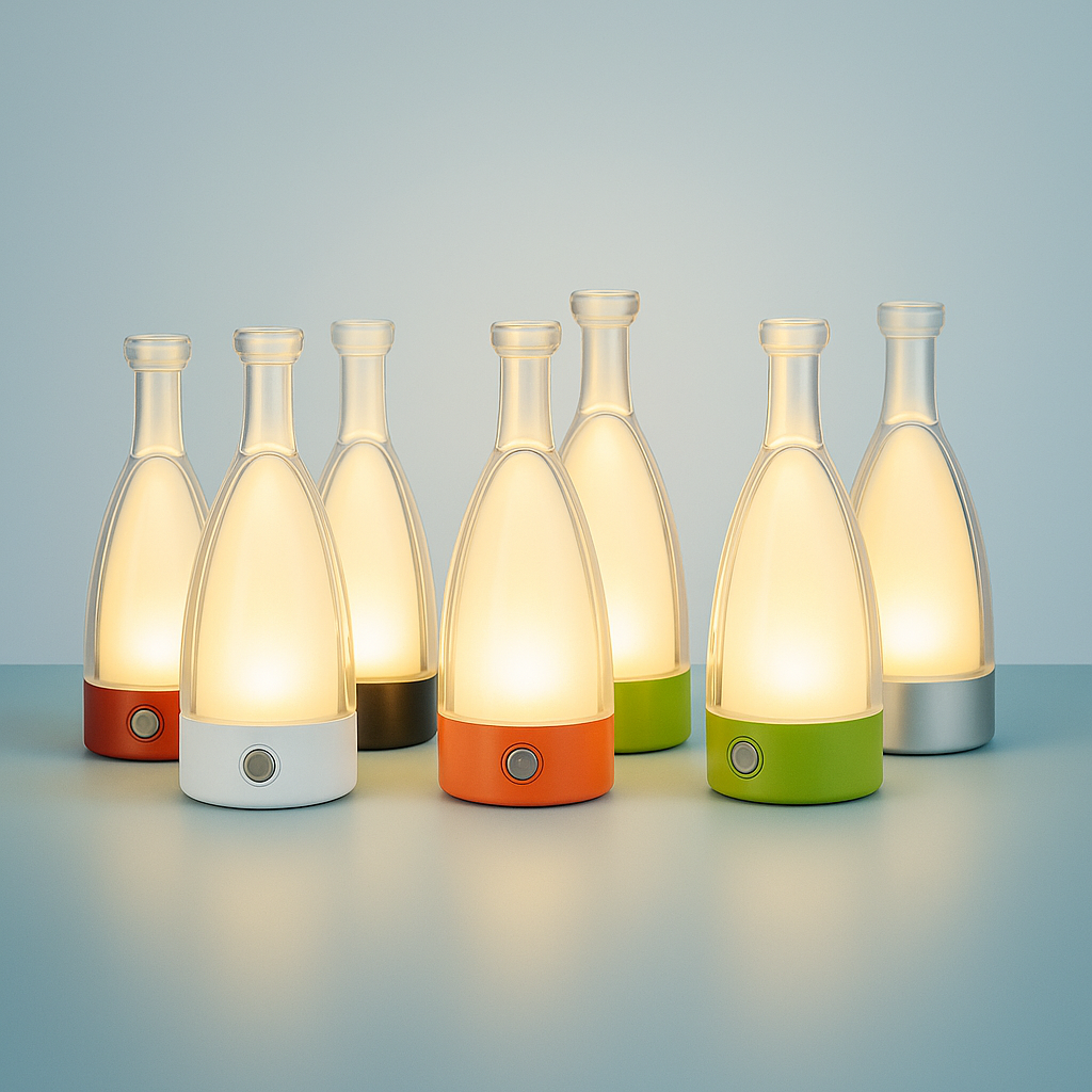 BOTTLE TABLE LAMP