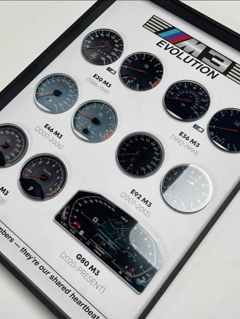 BMW M3 GAUGE EVOLUTION