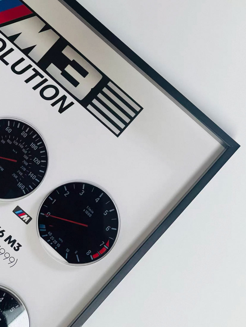 BMW M3 GAUGE EVOLUTION