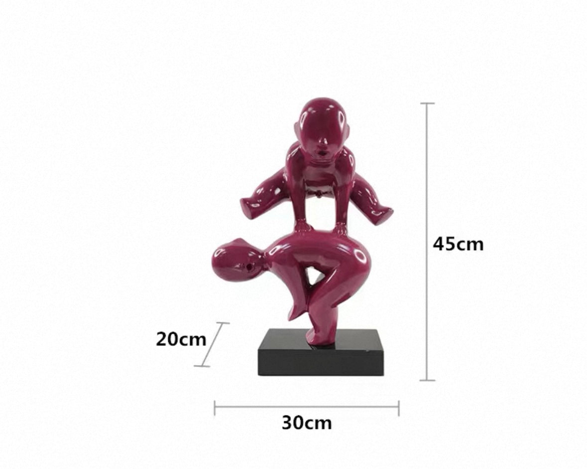 BURGUNDY SCULPTURE