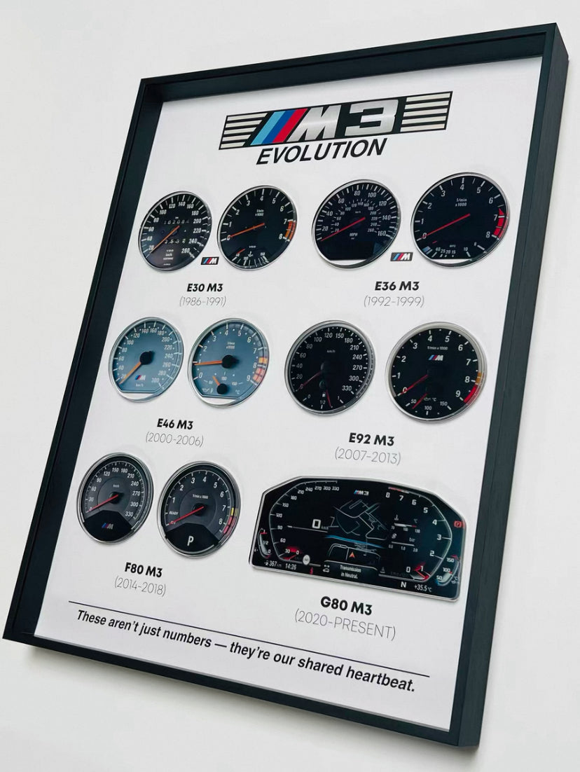 BMW M3 GAUGE EVOLUTION