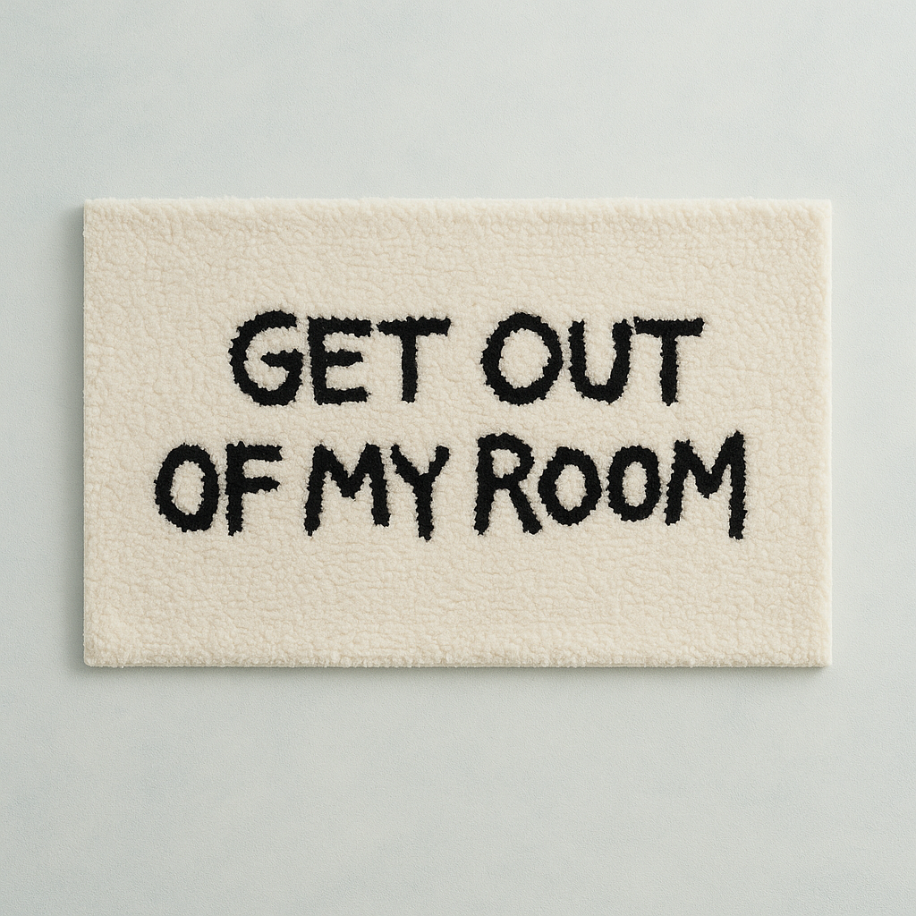 GET OUT OF MY ROOM
