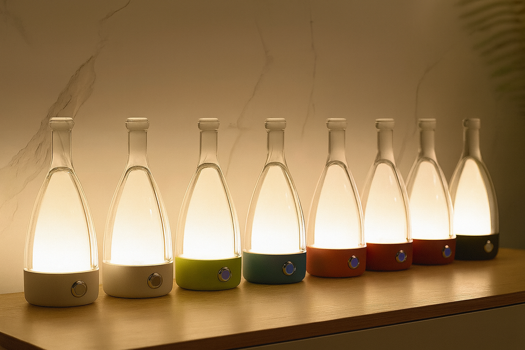 BOTTLE TABLE LAMP