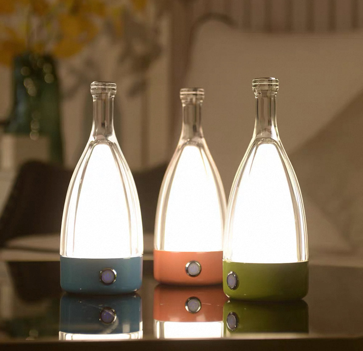 BOTTLE TABLE LAMP