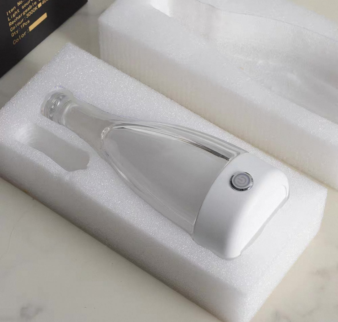 BOTTLE TABLE LAMP